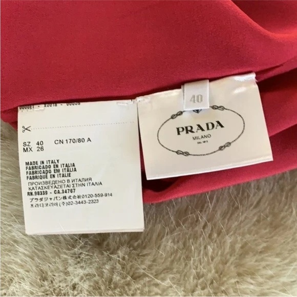 Prada Raspberry Pink Blouse - Picture 3 of 4